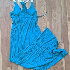 Pink Rose Maxi Dress